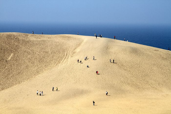 Японская маленькая пустыня — дюны Тоттори
